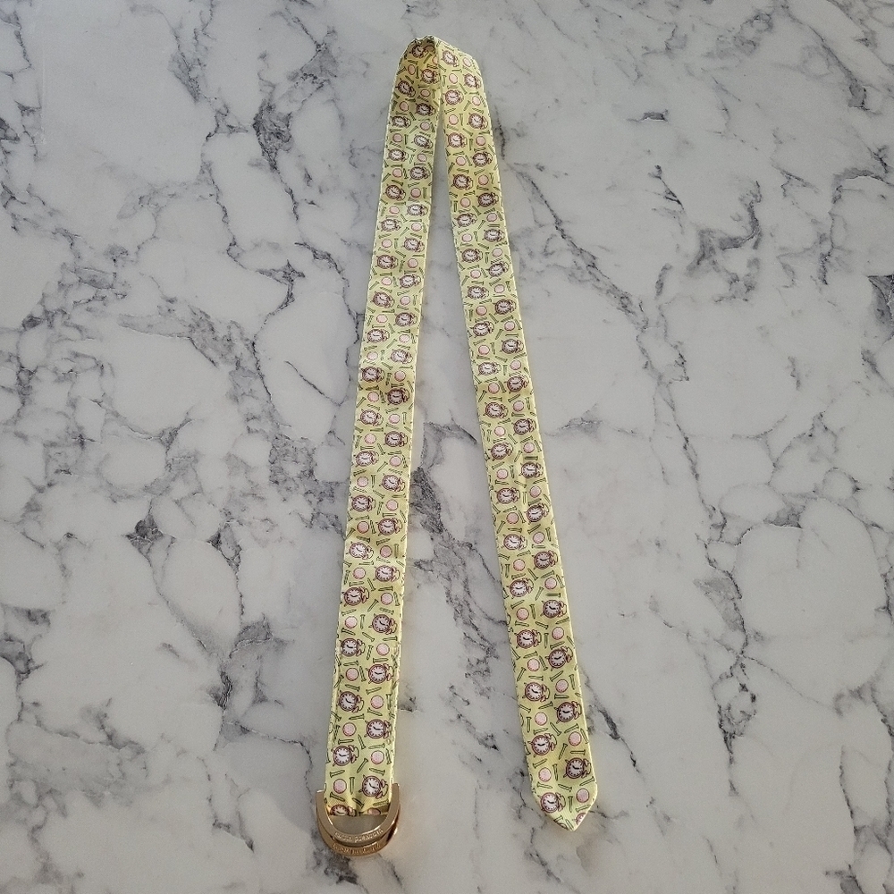 Lot of Two Novelty Print D-Ring Vineyard Vines Belts Small XS Golf Crabs Casual - Picture 4 of 15